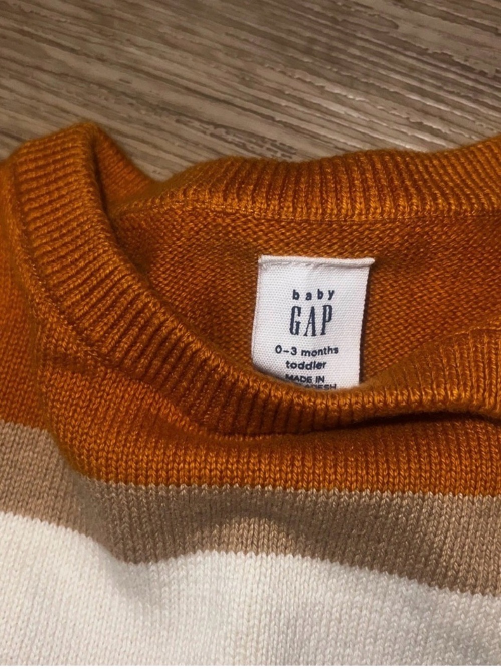 GAP Striped Baby Sweater Bundle - Picture 4 of 7